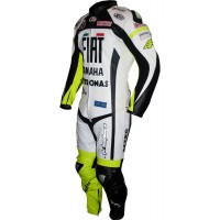 Retro FIAT Yamaha Rossi Replica Biker Leathers